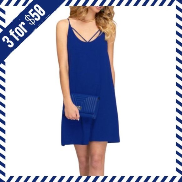 NEW Urban Chic Detail Strap Cami Shift Dress SZ SMALL NWT! - Picture 8 of 9